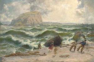 Wind and sea rising. Knock-na carra, Galway Bay