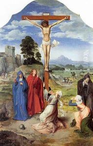 The Crucifixion After 1515 by Workshop of Quentin Massys