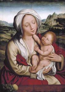 Madonna and Child by Workshop of Quentin Massys