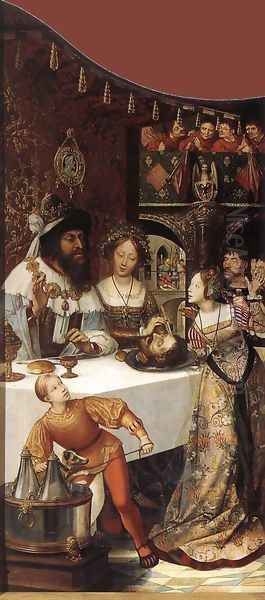 St John Altarpiece (left wing) - view 1