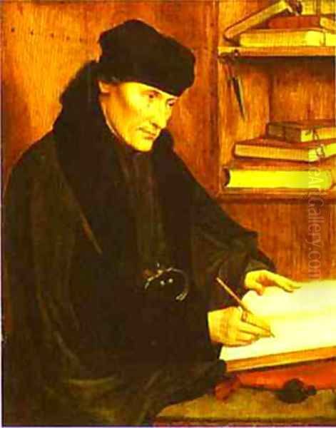 Erasmus Of Rotterdam 1517 - view 1