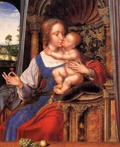 Virgin and Child by Workshop of Quentin Massys