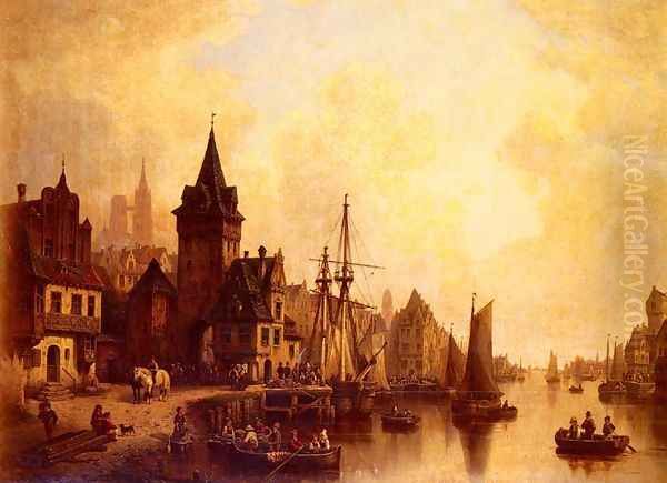 A Busy Port - view 1