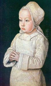 Suzanne of Bourbon (Child at Prayer) by Master of Moulins (Jean Hey)