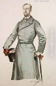 Portrait of Paul Deroulede 1846-1914 from Revue Illustree