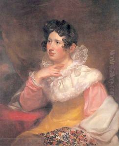 Portrait of Lucretia Pickering Walker Morse 1822 by Samuel Finley Breese Morse