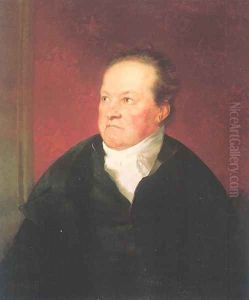 Portrait of De Witt Clinton 1826 by Samuel Finley Breese Morse