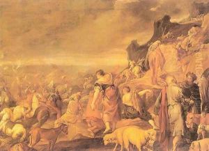 The Crossing of the Red Sea by Esteban March
