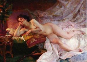 La Derniere Page Du Roman by Ernst Edouard Martens