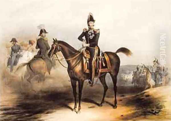Equestrian Portrait of Leopold I 1790-1865 King of Belgium 1832 - view 1