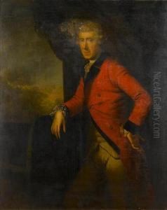 Portrait Of An Officer by Hugh Douglas Hamilton