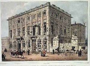 The Cafe Amitie and the Old Hotel du Prince Frederic The Cafe Amitie and the Old Hotel du Prince Frederic