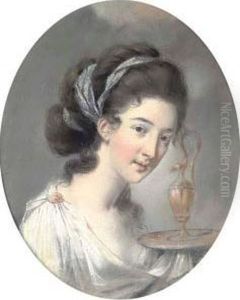 Portrait Of Lady Loft As Hebe, Goddess Of Youth