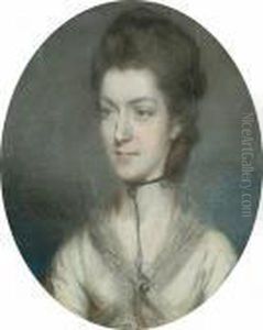 Portrait Of A Lady by Hugh Douglas Hamilton
