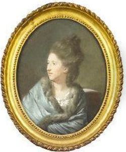 Mary Preston by Hugh Douglas Hamilton