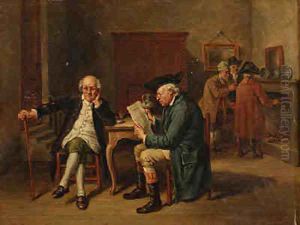 Sharing the News by Jean-Baptiste Madou