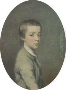 Portrait Of A Boy by Hugh Douglas Hamilton