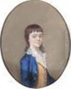 Portrait Of A Young Boy by Hugh Douglas Hamilton