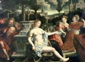 Susanna and the Elders 1567 by Jan Massys