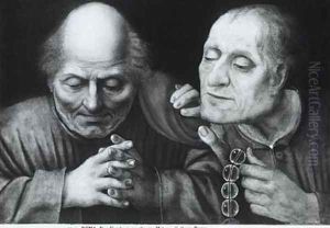 Two Monks in Prayer by Jan Massys