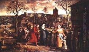 The Holy Family Turned Away from the Inn