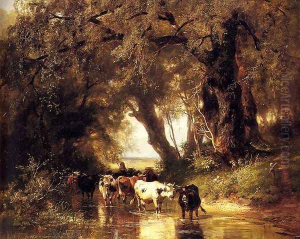 Cattle Watering - view 1