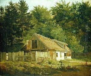 A House in the Frederiksdal Forest near Copenhagen 1828 by Christian Morgenstern