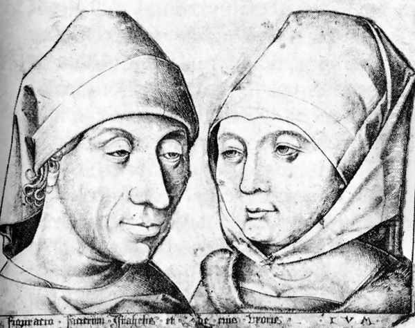 The Artist and his Wife Ida c. 1490 - view 1