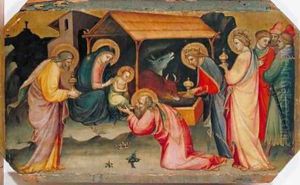 Adoration of the Magi 1405 by di Nardo Mariotto