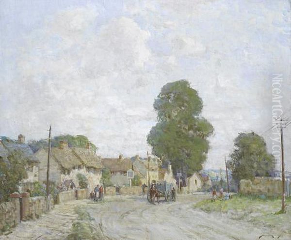 A Village Scene - view 1