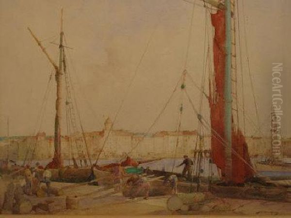 Loading Timber At St. Tropez - view 1