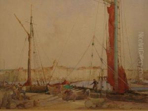 Loading Timber At St. Tropez