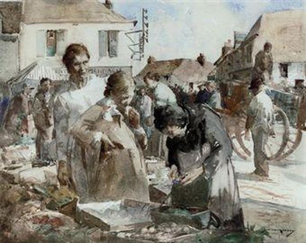 The Market, Samer, Pas-de-calais - view 1