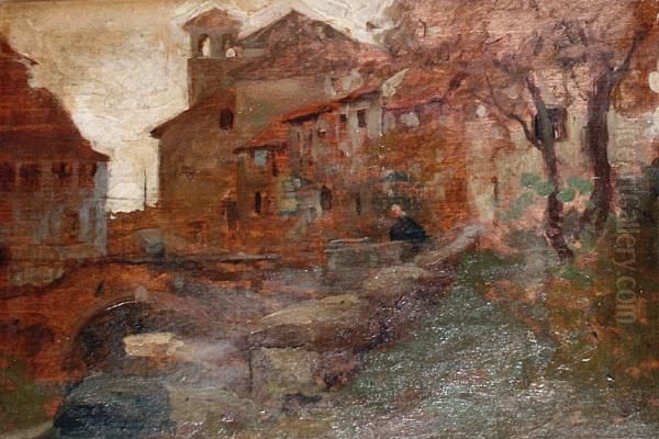 Continental Village Scene - view 1