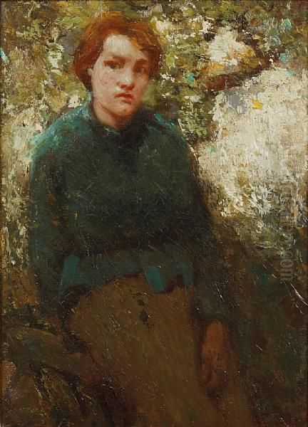 A Normandy Peasant Girl - view 1