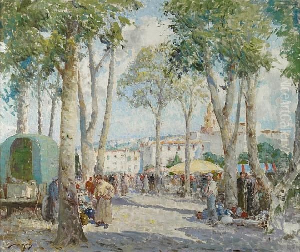 A Market In Provence - view 1