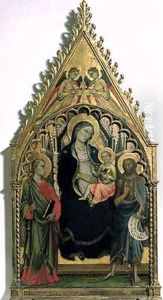 Madonna and Child with St Philip and St John the Baptist by di Nardo Mariotto