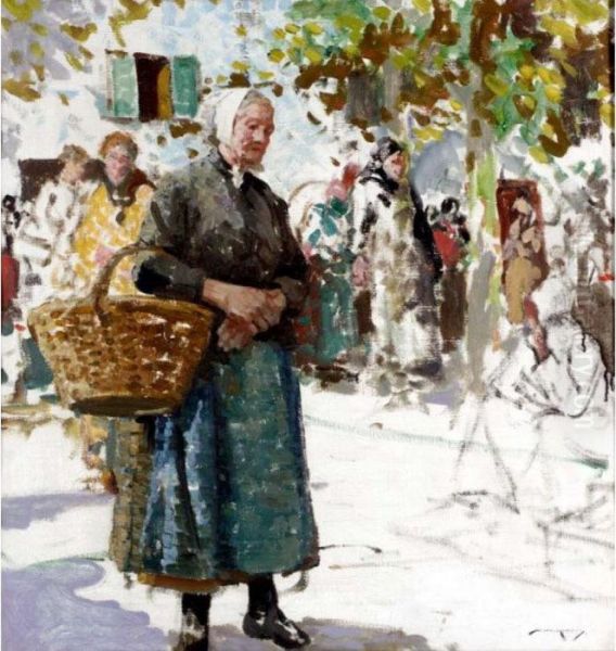 French Market Scene - view 1