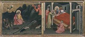 Madonna and Child with Saints 3 by di Nardo Mariotto