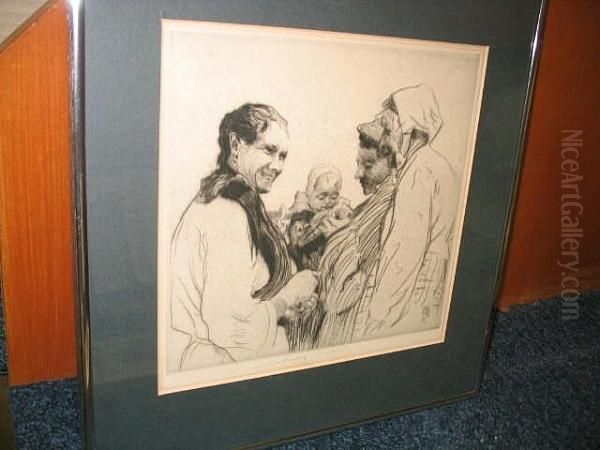 Admiring The Grandchild - view 1