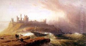 Dunstanburgh Castle Northumberland by John Mogford