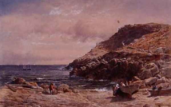 Landscape on the Cornish Coast - view 1