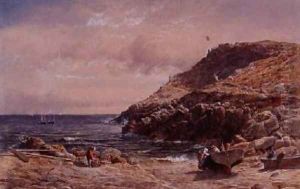 Landscape on the Cornish Coast