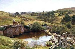River Scene by John Mogford