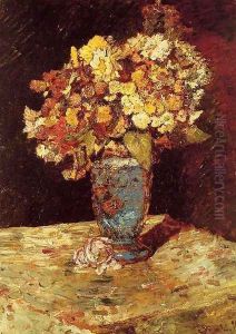 Still Life with Wild and Garden Flowers