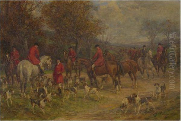 Return From The Hunt by Heywood Hardy