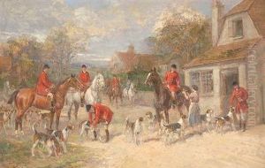 A Hunting Morning by Heywood Hardy