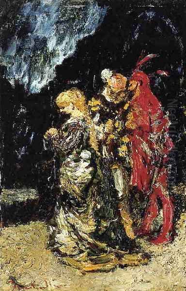 Marguerite, Fauste and Mephisto - view 1