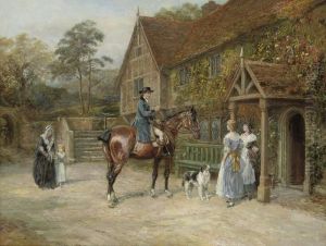 The Young Squire by Heywood Hardy