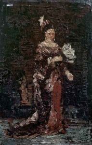 Lady with fan